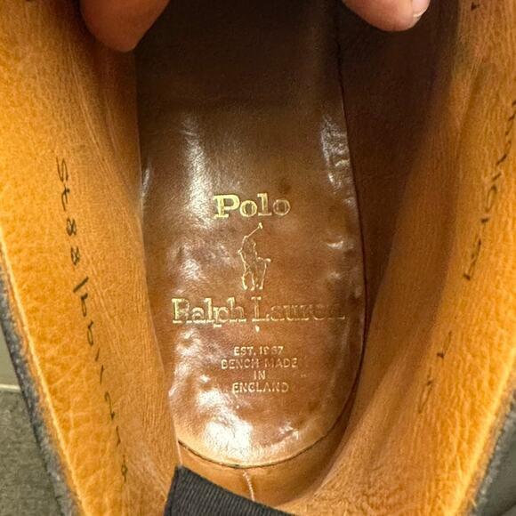 NEW HEELS Crockett & Jones x Ralph Lauren Cap Toe Boots Bench Made England 9 D main image 8